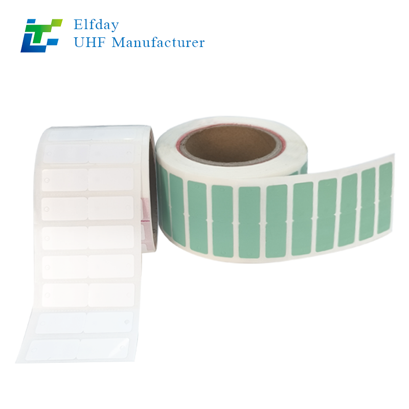 RFID UHF Jewelry Tags for Inventory Management | Perforated Matte PET RFID Labels for Retail Tracking